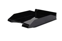 Irattálca, műanyag, VICTORIA OFFICE, fekete